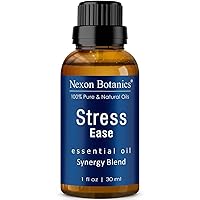 Stress Ease Essential Oil Blend 30ml- Stress Relief Essential Oil- Calm Essential Oil - Stress Away Essential Oil- Calming Sleep, Aromatherapy, Diffuser - Nexon Botanics