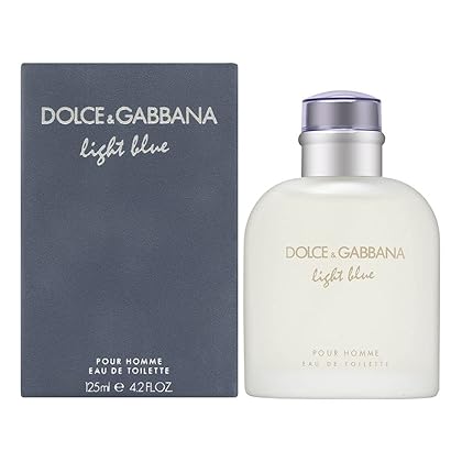 D & G Light Blue By Dolce & Gabbana For Men Eau De Toilette Spray, 4.2-Ounces