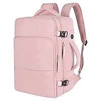 Travel Backpack, Peraonal Item Carry on Backpack Women Airline Approved Carry-ons, Waterproof College Backpack, Business Work Hiking Casual Bag, Fits 16