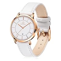 Women's Watch, Blue, Stylish, Wristwatch, Waterproof, Ultra Thin, Women's, Leather Belt, Brand, Leather, Analog, Small, Simple Dial, Easy to See Fashion, Thin, Lightweight, High School Student Watch