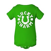 Manateez Baby's St. Patrick's Day Lucky Charm Body Suit