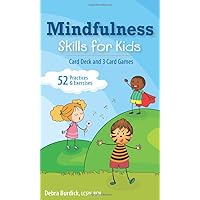 Mindfulness Skills for Kids: Card Deck and 3 Card Games