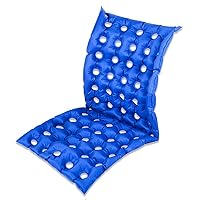 Decubitus Chair Pad, Bed Sore Relief Cushions, 55 Ventilation Holes Design, Dual Site Use (Butt/Back), PVC Material, Ergonomic Design, for Seniors,Wheelchair Cushions