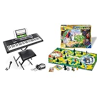 Alesis Melody 61 Keyboard Electric Piano for Beginners with Speakers & Ravensburger 26424 - Sagaland - Board Game for Children and Adults