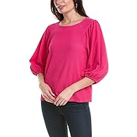 Vince Camuto Women's Puff Sleeve Knit Top