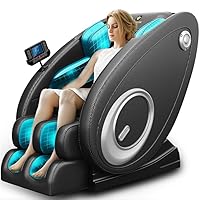 Massage Chair Blue-Tooth Connection and Speaker, Recliner with Zero Gravity with Full Body Air Pressure, Easy to Use at Home and in The Office