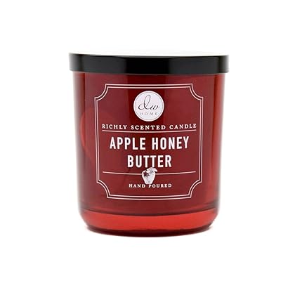 Dw Home Apple Honey Butter Richly Scented Candle Small Single Wick Hand Poured 4 Oz