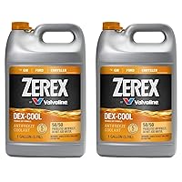Valvoline Zerex DEX-Cool Organic Acid Technology 50/50 Ready-to-Use Antifreeze/Coolant 1 GA (Pack of 2)