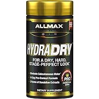 ALLMAX HYDRADRY - 84 Tablets - 14-Day Pre-Contest Formula - Eliminates Subcutaneous Water for a Stage-Perfect Look - 28 Servings