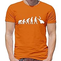 Evolution of Man Scuba Diving - Mens Premium Cotton T-Shirt