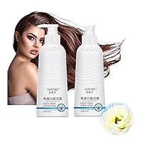 2023 New Keratin Revitalizing Cream Conditioner,Keratin Revitalizing Cream Rejuvenate Hair,Keratin Boost Awakening Hair,Hair Treatment for Frizzy Dry Damaged Hair for Women (Color : 2Pcs)