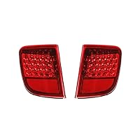 LED Rear Tail Fog Lamp Rear Bumper Light Replacement Compatible with Toyota Land Cruiser 200 FJ200 LC200 2008-2015 Car Accessories 2PCS