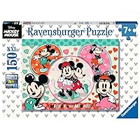 RAVENSBURGER Puzzle 13325 Ravensburger 13325-Our Dream Couple Mickey and Minnie-150 Pieces XXL Disney Puzzle for Children from 7 Years