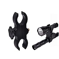 LED Flashlight Torch Quick Release Mount Infrared IR Torch Flashlight That Fits Multiple Scope Size 25-35mm for Infrared IR Torch Flashlight A100 E6 501B
