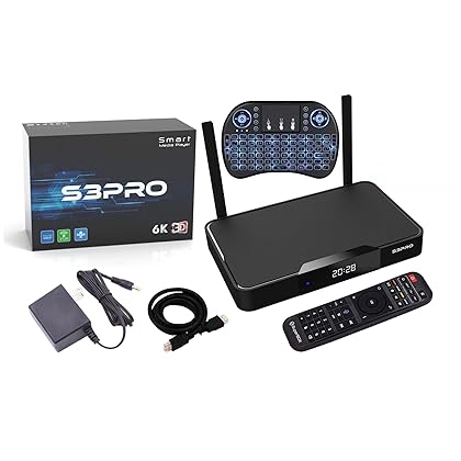 S3 PRO - Voice Remote, Keyboard Remote, HDMI Cable