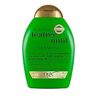 Organix Hydrating Tea Tree Mint Shampoo 13 oz (Pack of 2)