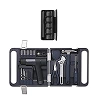 HOTO Cordless Brushless Drill Tool Set Bundle with 25 in 1 Precision Electric Screwdriver Set