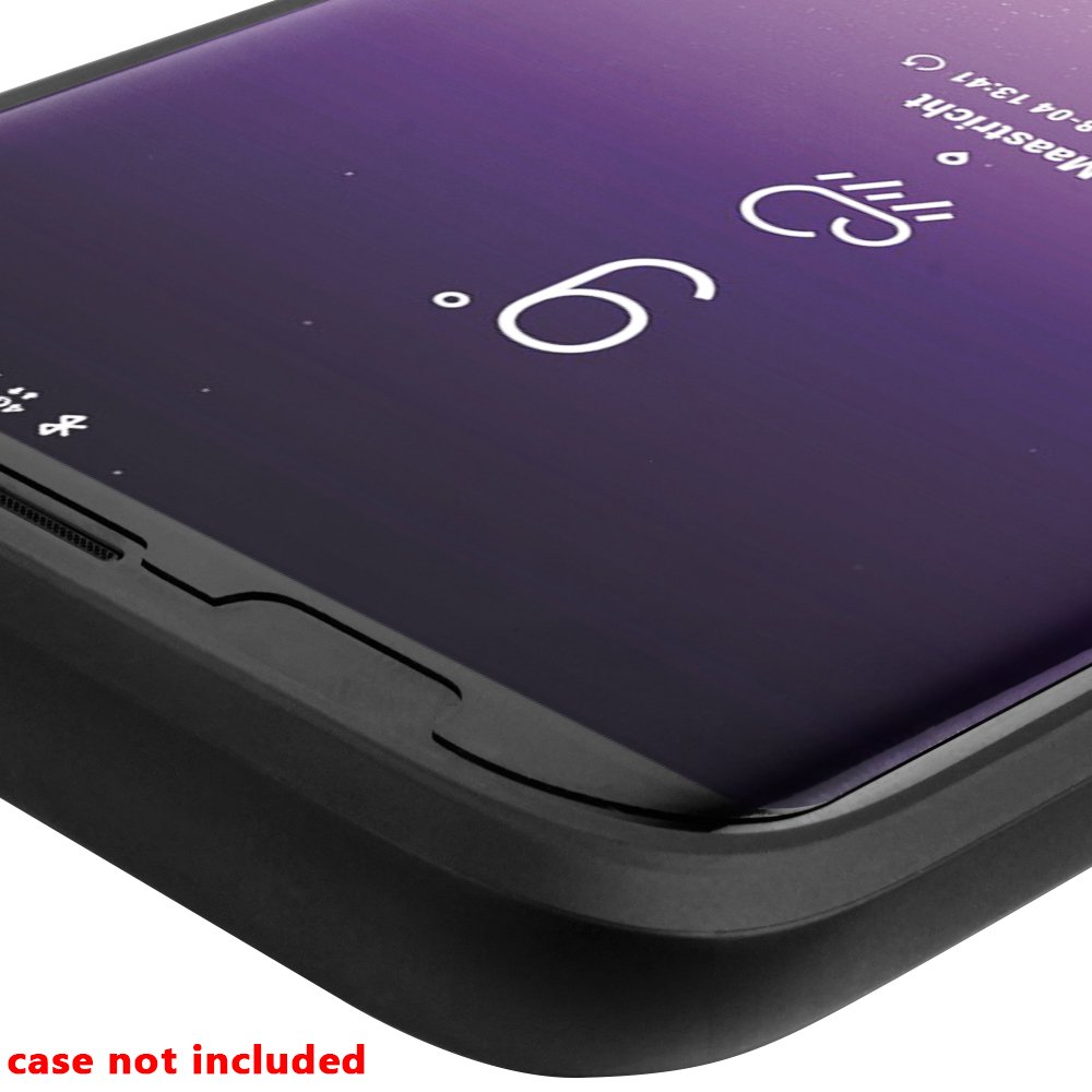 Skinomi TechSkin [2-Pack] (Case Compatible) Clear Screen Protector for Samsung Galaxy S9 Plus Anti-Bubble HD TPU Film