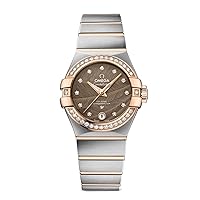 Omega Constellation Automatic Brown Praline Dial Ladies Watch 123.25.27.20.63.001