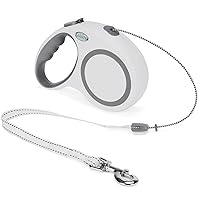 Retractable Dog Leash 30 FT, GUDWING Dog Walking Leash for Medium Large Dogs up to 77 lbs, Heavy Duty No Tangle, Large