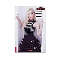 LIA Itzy Kill My Doubt Cute Korea Kpop Artist KPOP ARTIST ALBUM COVER Poster And Wall Art Picture Print Modern Family Bedroom Decor Posters 24x36inch(60x90cm)