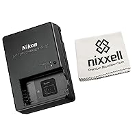 MH-27 Battery Charger for Nikon EN-EL20, EN-EL20a,MH-27,Nikon Coolpix A,Nikon 1 AW1,Nikon 1 J1,Nikon 1 J2,Nikon 1 J3,Nikon 1 S1,Nikon 1 V3, and Blackmagic Pocket Cinema Camera