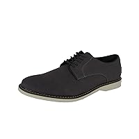 Madden Mens M-Elvan Oxford Shoes, Grey Nubuck, US 9.5