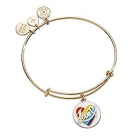 Alex and Ani LOVE Rainbow Heart Bracelet