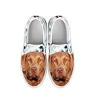 Kid's Slip Ons-Lovely Dogs Print Slip-Ons Shoes for Kids (Choose Your Pet Breed) (11 Child (EU28), Chesapeake Bay Retriever)