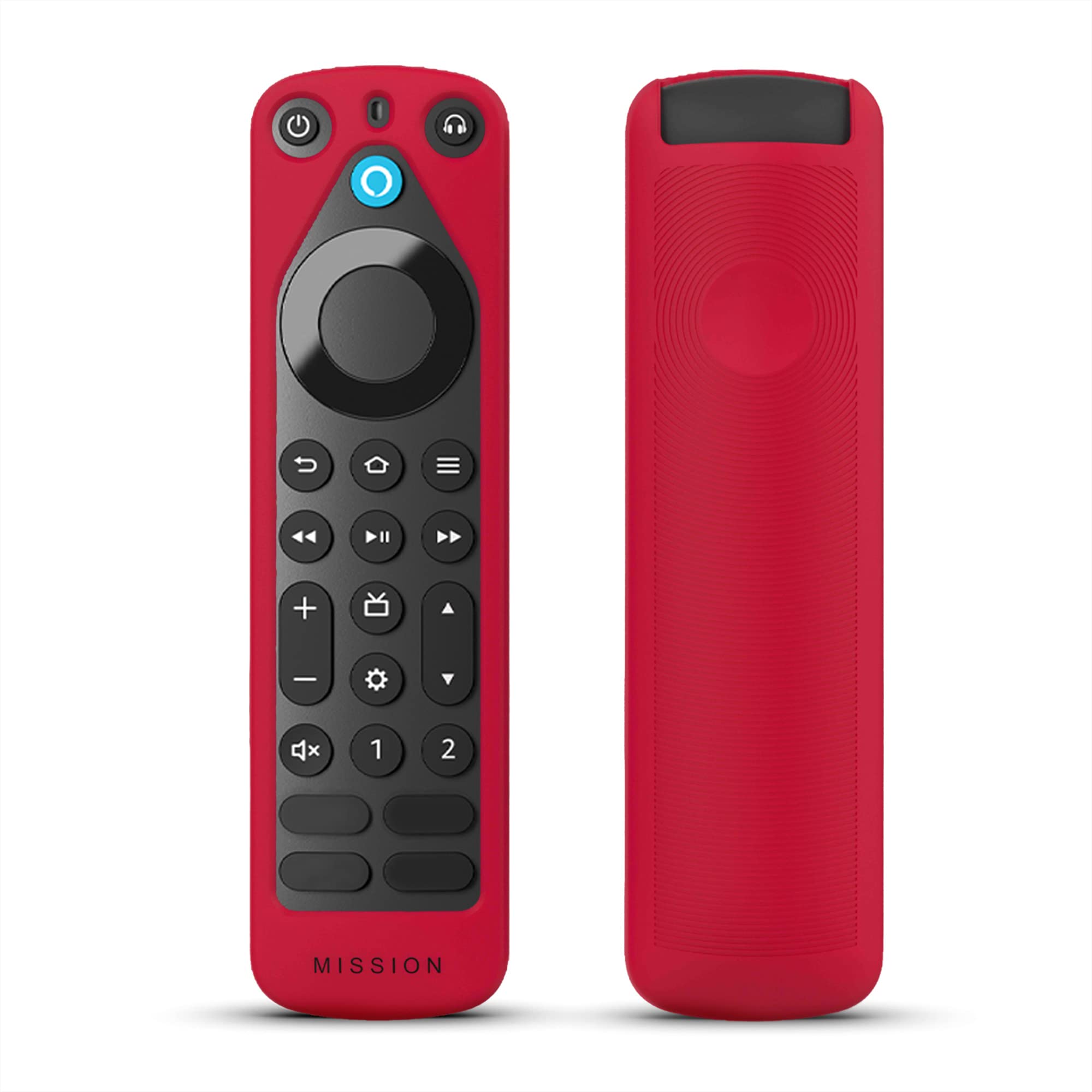 Alexa Voice Remote Pro with Red Remote Cover