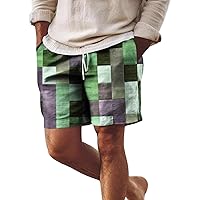 Men's Cotton Linen Shorts Men American Flag Swimsuits Tactical Pants for Men Mens Jean Shorts 38 Swim Boxer Briefs