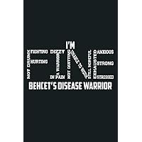 I M Fine Behcet S Disease Warrior Awareness: Notebook Planner - 6x9 inch Daily Planner Journal, To Do List Notebook, Daily Organizer, 114 Pages
