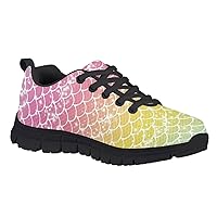 Kids Tennis Running Shoes Breathable Casual Walking Sneakers School for Travel, Hiking, Walking Black Sole