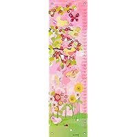 Cherry Blossom Birdies Growth Chart, Pink/Yellow, 12