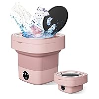 Portable Washing Machine, 8L Mini Laundry Washer with 3 Modes Cleaning for Underwear, Baby Clothes, Sock, Small Delicates. Foldable Washer and Dryer Combo for Apartment, Home, Hotel, Camping,RV(Green)