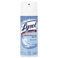 Lysol Disinfectant Spray, Sanitizing and Antibacterial Spray, For Disinfecting and Deodorizing, Crisp Linen, 12.5 Fl. Oz (Pack of 12)