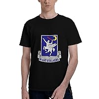 160th Soar Emblem Men's Short Sleeve T-Shirts Casual Top Tee