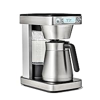 OXO Brew 12-Cup Coffee Maker With Podless Single-Serve Function,Silver