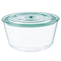 2-in-1 Trifle Bowl with Lid, Trifle Dish for Layered Desserts, Large Salad Bowl with Lid