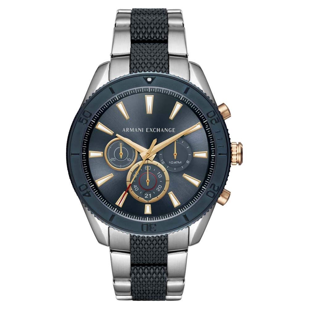 Mua Armani Exchange AX1815 Men's Watch Chronograph Stainless Steel Silver  Colour, silver, AX1815 trên Amazon Đức chính hãng 2023 | Giaonhan247