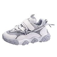 Fashion All Seasons Children Sports Shoes Boys and Girls Run Thick Sole Non Slip Lightweight Mesh Baby Girl Shoe