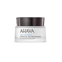 AHAVA Essential Day Moisturizer - Essential Daily Hydrating Facial & Neck Cream, Anti-Aging & Smoothing Effect, Enriched with Osmoter, Aloe Vera, Allantoin & Vitamin E