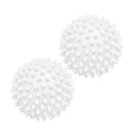 Woolite 2 Pack Dryer Balls | Reduces Drying Time | Reduces Static | Softens Clothing | Laundry Accessories | Assorted Colors |