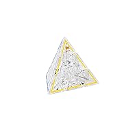Meffert's M5093 Pyraminx Crystal Puzzle, Multi-Colour