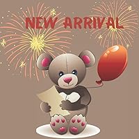 New Arrival Teddy Bear Guest Book: Teddy Bear Guest Book Baby Shower
