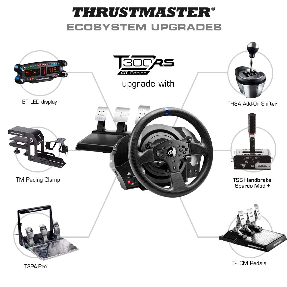 Thrustmaster T300 RS - Gran Turismo Edition Racing Wheel (PS5,PS4,PC)