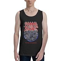 Morbid Angel Tank Top Mens Summer Crew Neck Vest Cotton Fashion Sleeveless T-Shirts Black