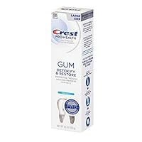 Crest Pro-Health Gum Detoxify Deep Clean Toothpaste 4.8 oz - Anticavity, Antibacterial Flouride Toothpaste, Clinically Proven, Gum and Enamel Protection, Plaque Control