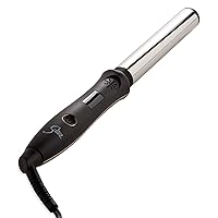 Sultra After Hours Titanium Curling Wand, Available in 2 Different Sizes, with Protective Heat Glove
