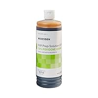 McKesson PVP Prep Solution USP, 10% Povidone-Iodine, 16 oz, 1 Count